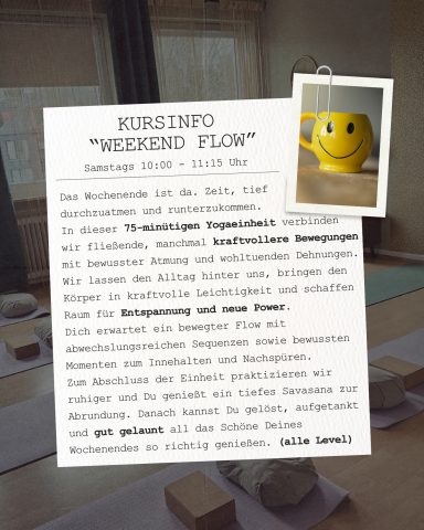 Kursinfo "Weekend Flow"